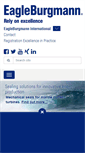 Mobile Screenshot of eagleburgmann.ch