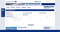 Desktop Screenshot of eagleburgmann.co.uk